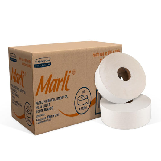 Papel Higienico Marli De Bobina (400 metros)