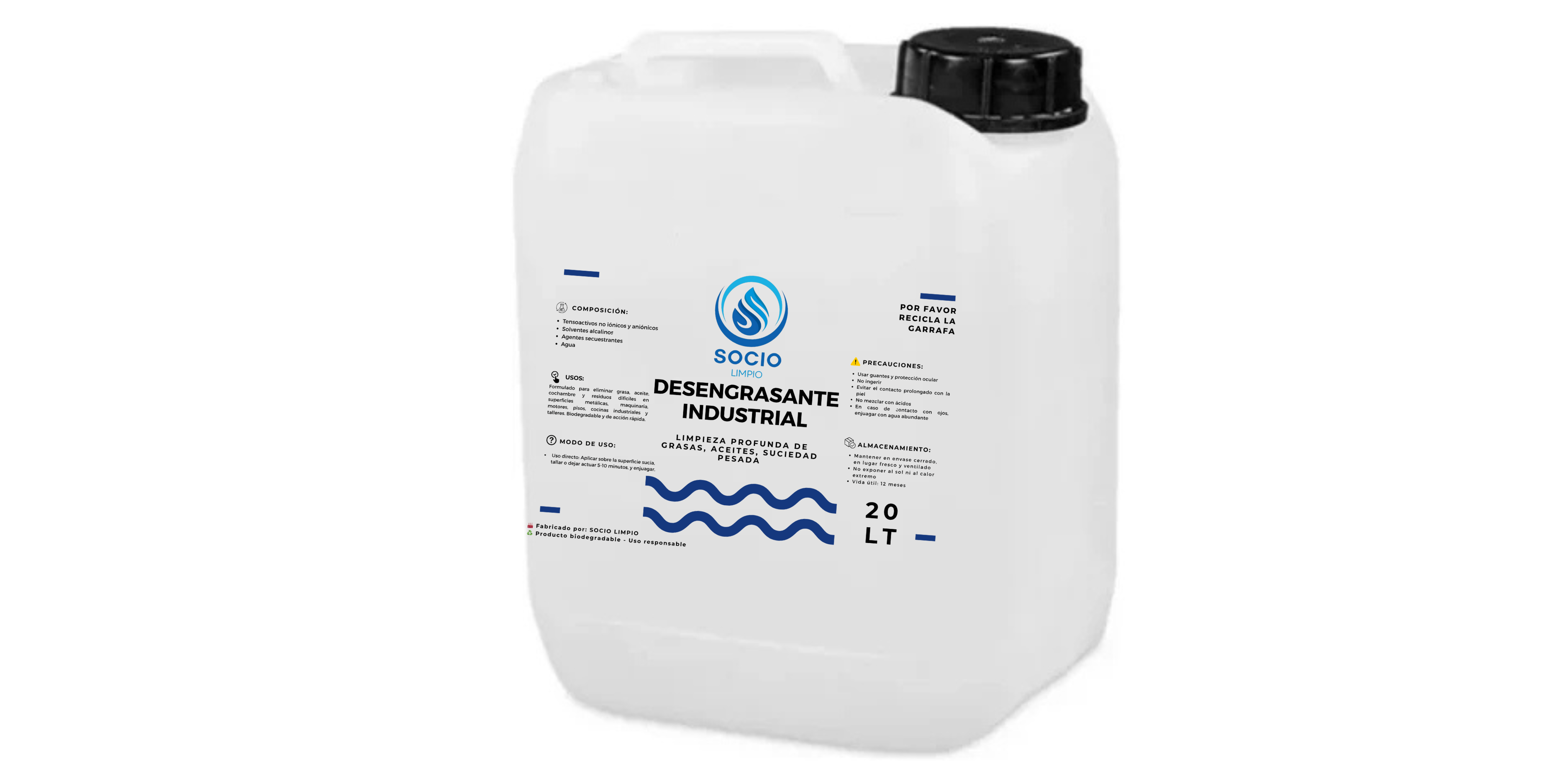 Desengrasante Industrial 20 litros