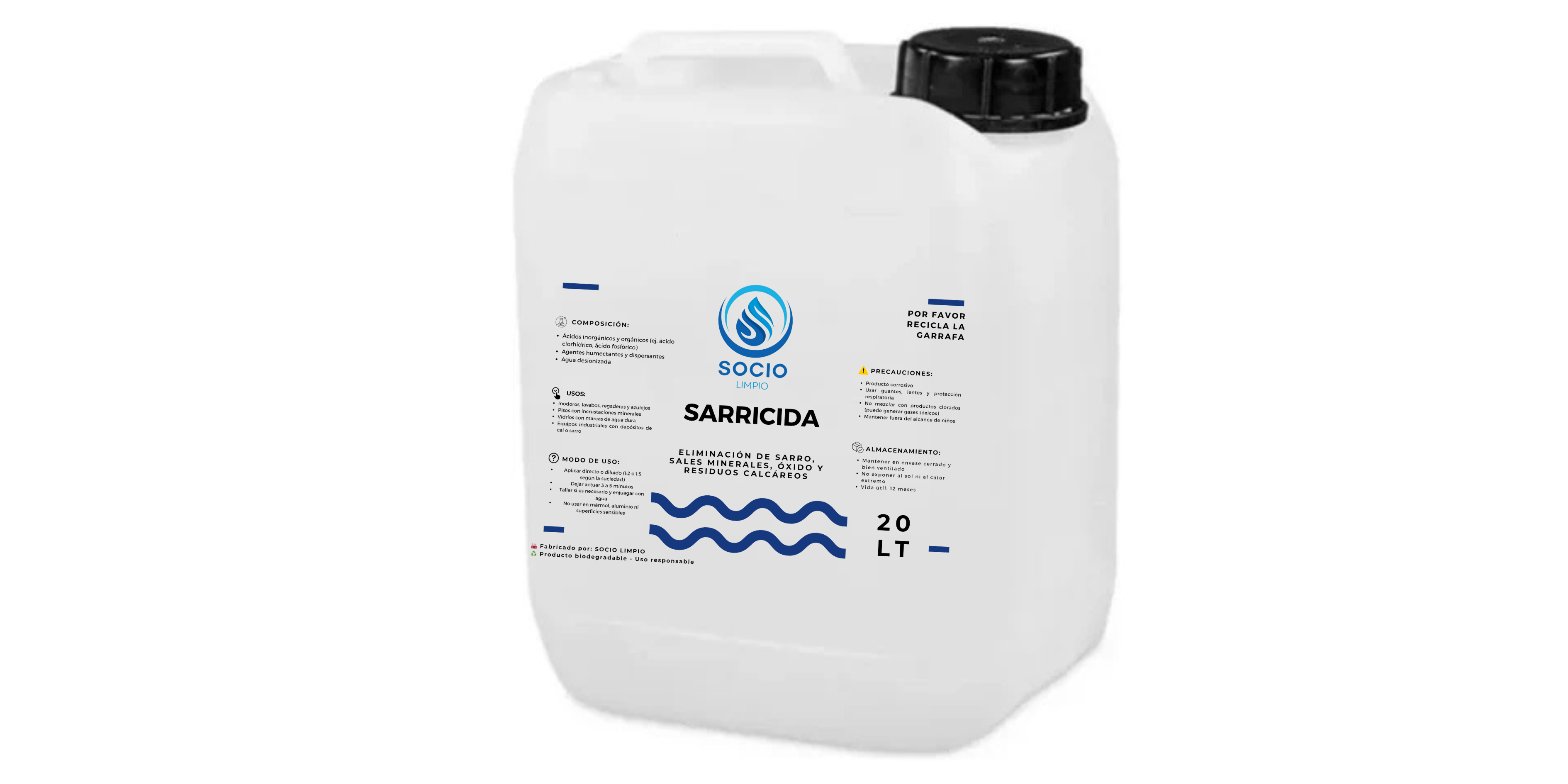 Sarricida Liquido 20 litros